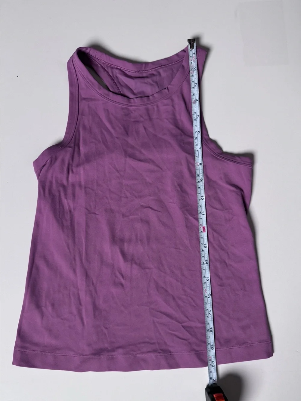 Lululemon Align Waist Length Racerback Tank Top Nulu Velvet Dust